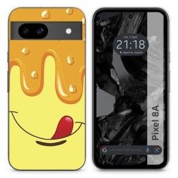 Funda Silicona para Google Pixel 8a 5G diseño Helado Vainilla Dibujos