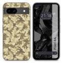 Funda Silicona para Google Pixel 8a 5G diseño Sand Camuflaje Dibujos