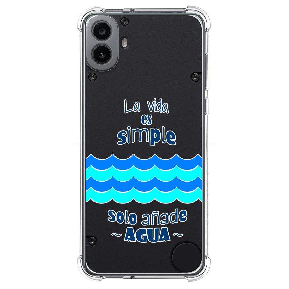 Funda Silicona Antigolpes para Nothing CMF Phone 1 diseño Agua Dibujos
