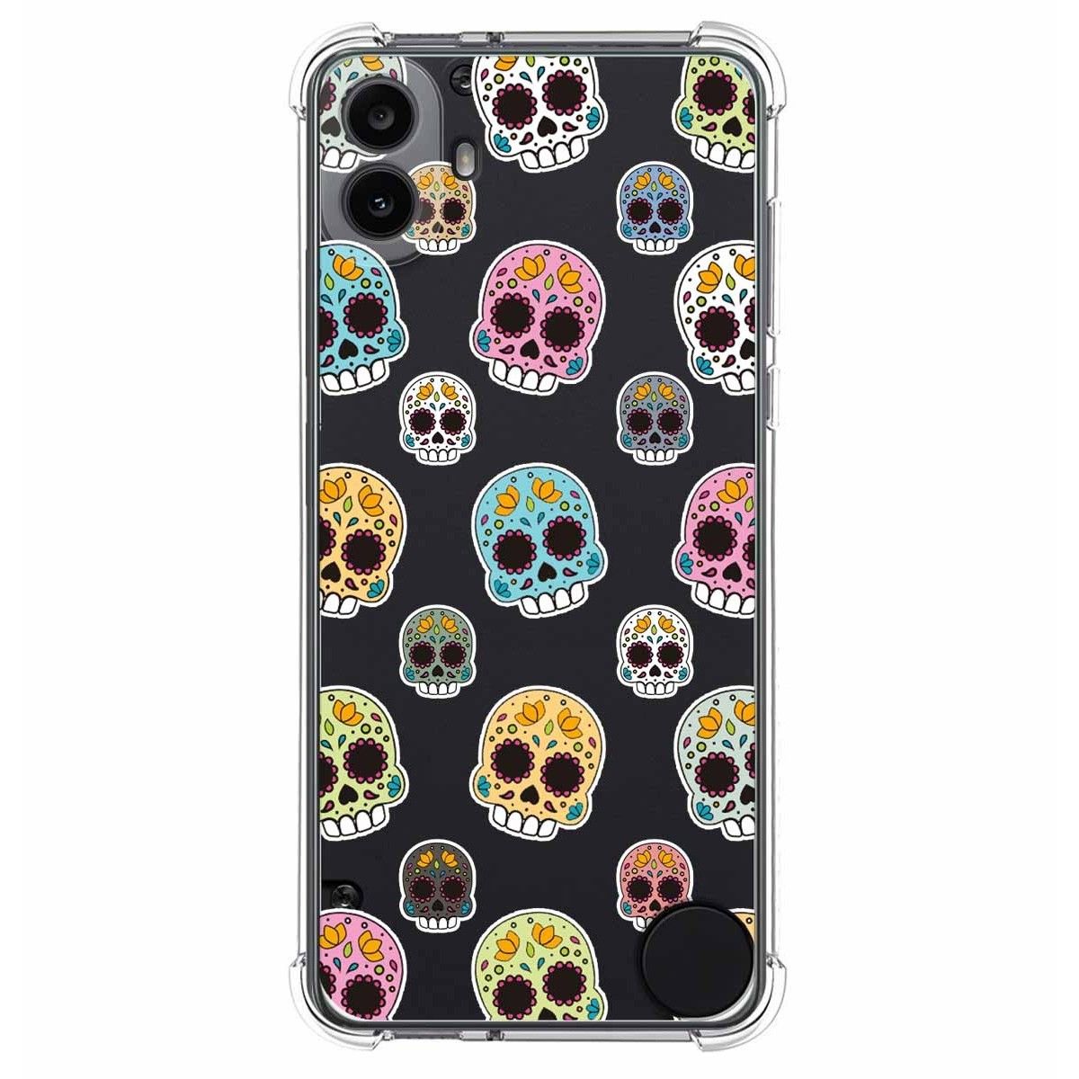 Funda Silicona Antigolpes para Nothing CMF Phone 1 diseño Catrina Dibujos