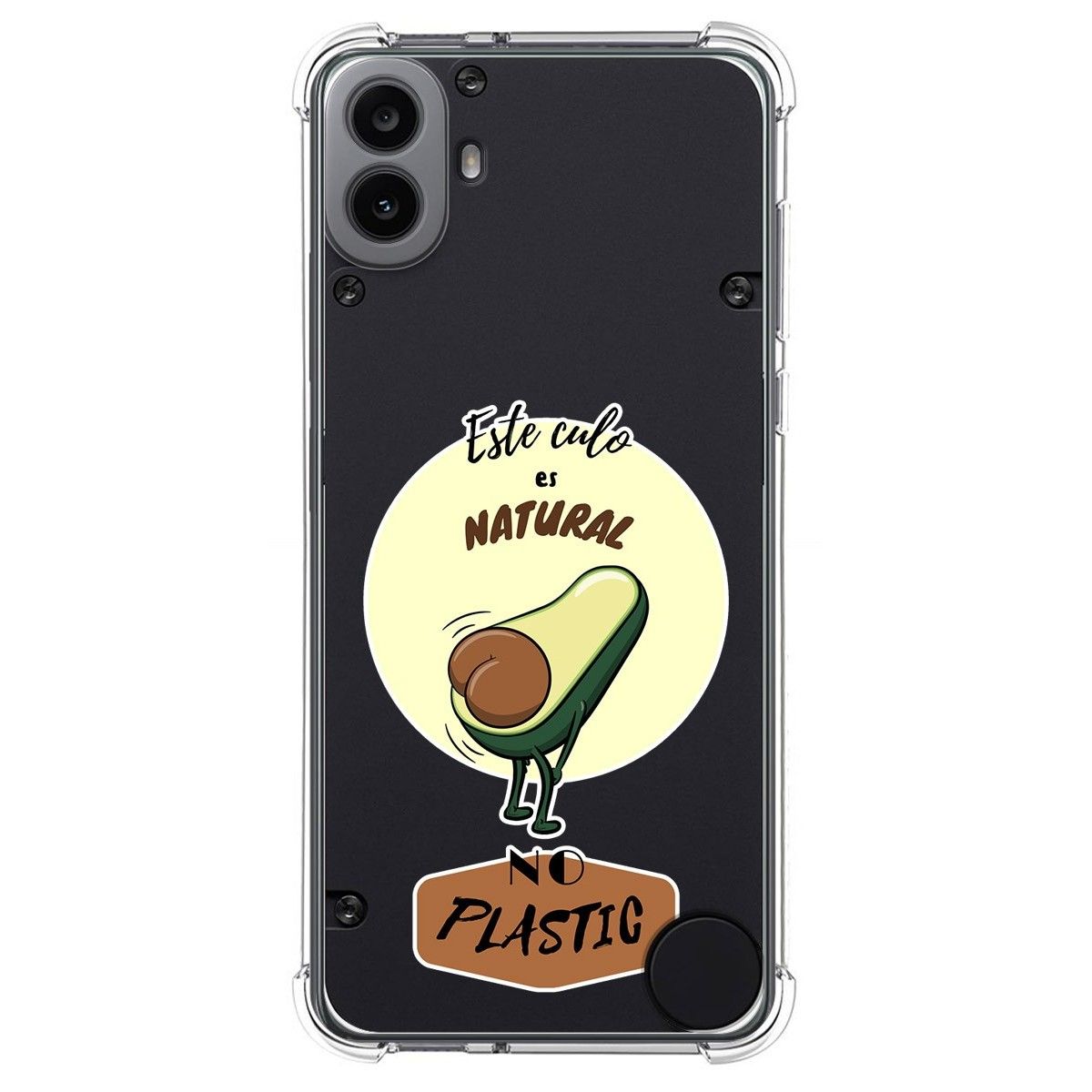 Funda Silicona Antigolpes para Nothing CMF Phone 1 diseño Culo Natural Dibujos