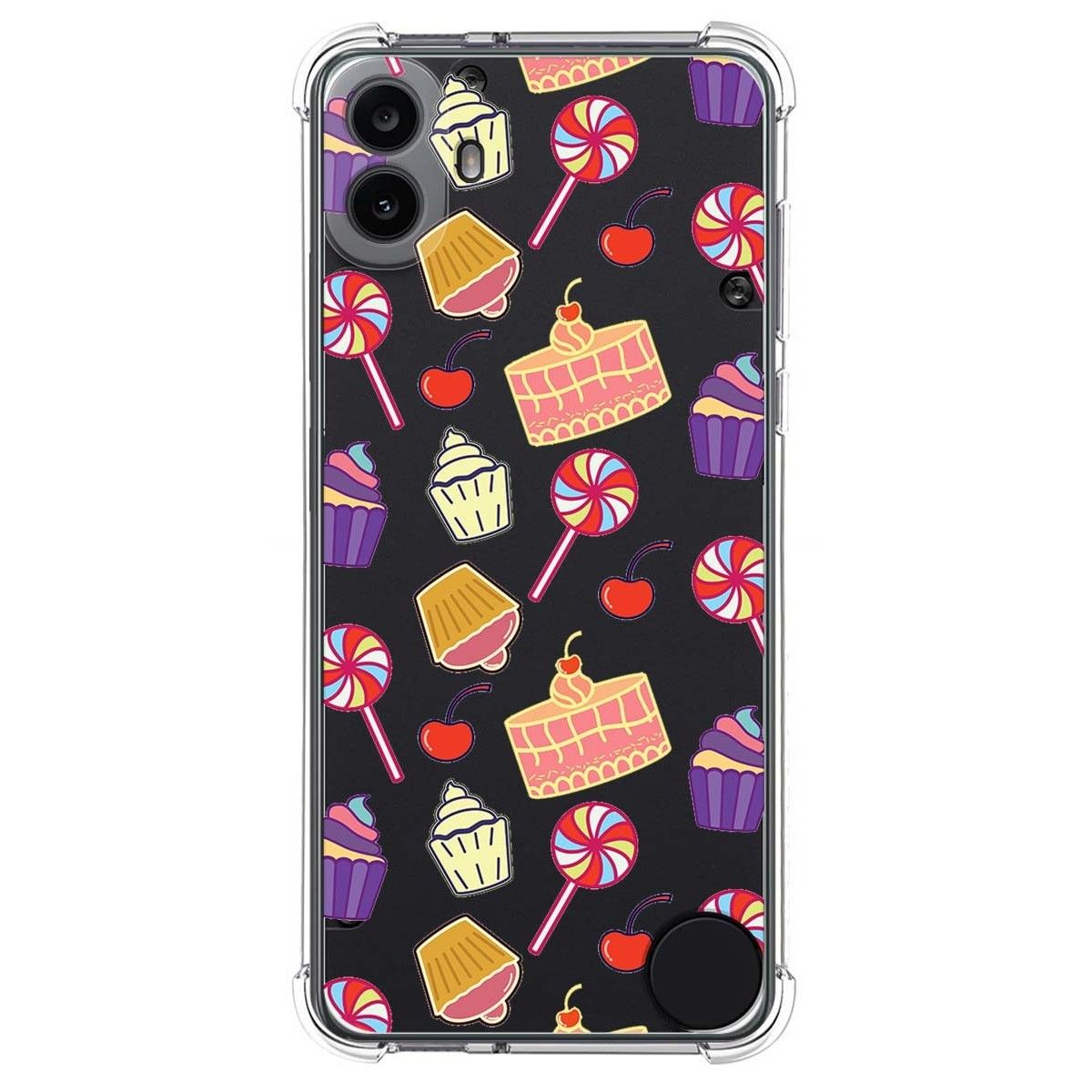 Funda Silicona Antigolpes para Nothing CMF Phone 1 diseño Dulces 01 Dibujos