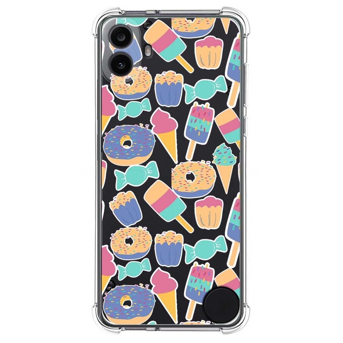 Funda Silicona Antigolpes para Nothing CMF Phone 1 diseño Dulces 02 Dibujos