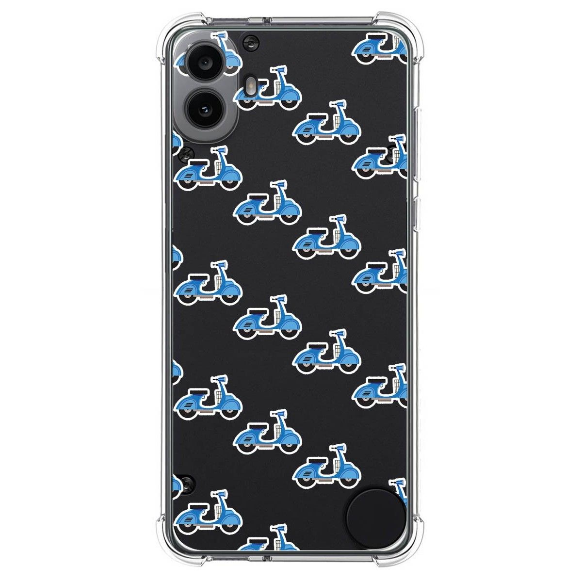 Funda Silicona Antigolpes para Nothing CMF Phone 1 diseño Scooter Dibujos