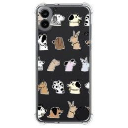 Funda Silicona Antigolpes para Nothing CMF Phone 1 diseño Perros Dibujos