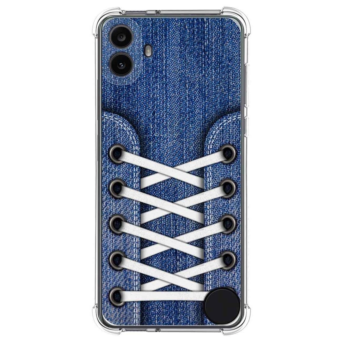 Funda Silicona Antigolpes para Nothing CMF Phone 1 diseño Zapatillas 01 Dibujos