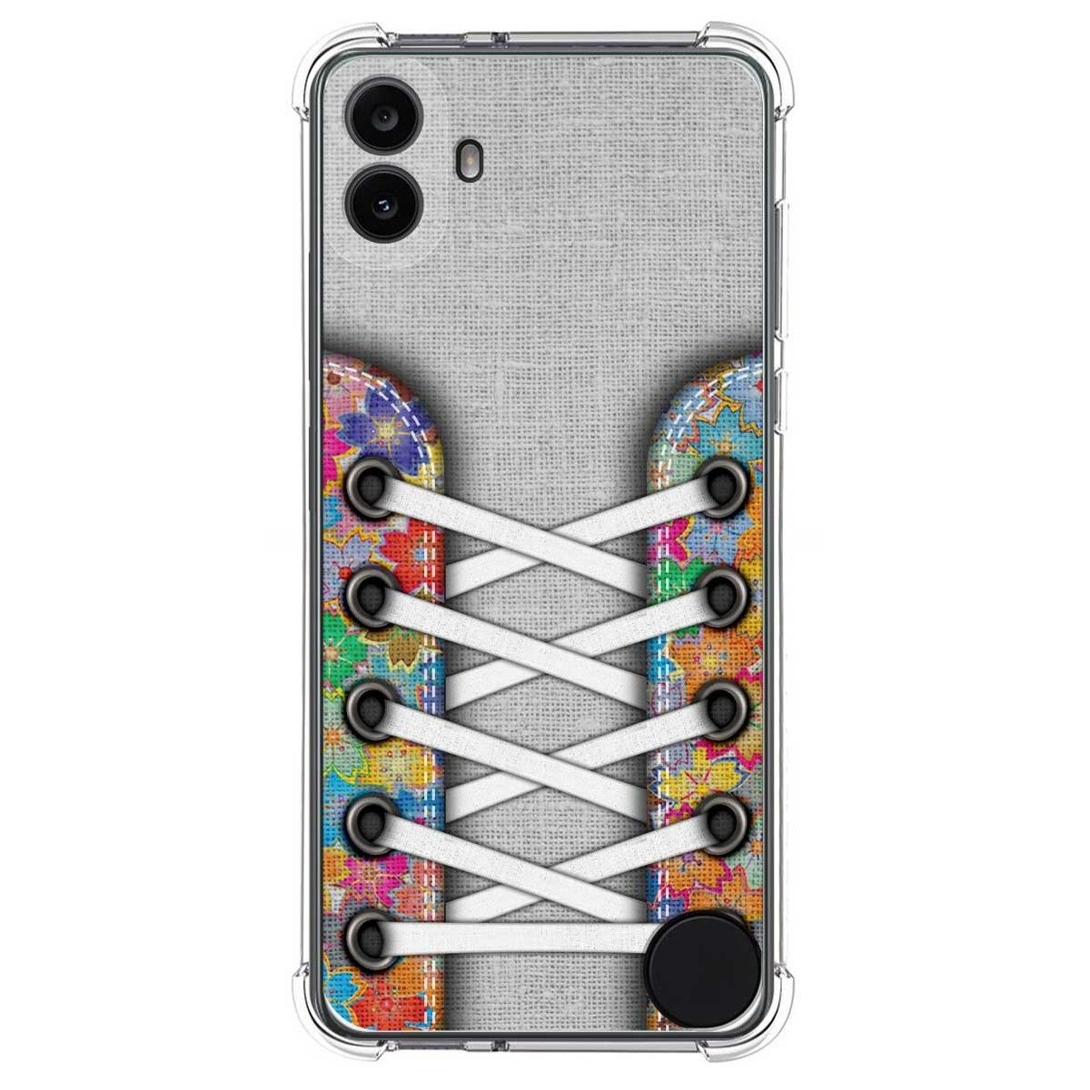 Funda Silicona Antigolpes para Nothing CMF Phone 1 diseño Zapatillas 04 Dibujos