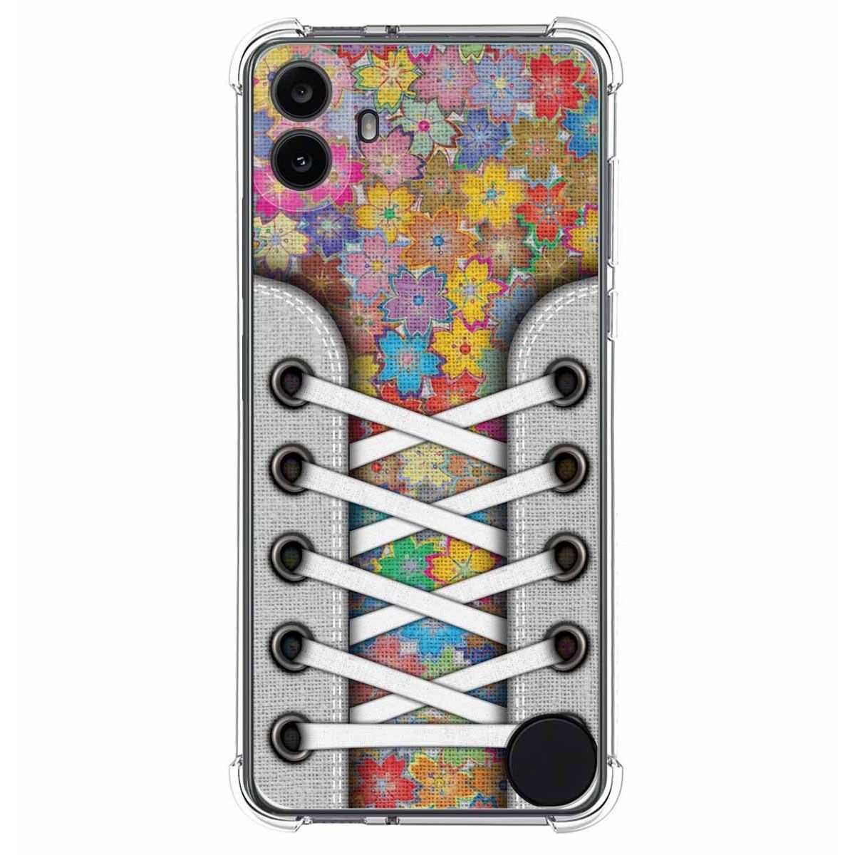 Funda Silicona Antigolpes para Nothing CMF Phone 1 diseño Zapatillas 05 Dibujos