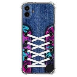 Funda Silicona Antigolpes para Nothing CMF Phone 1 diseño Zapatillas 06 Dibujos