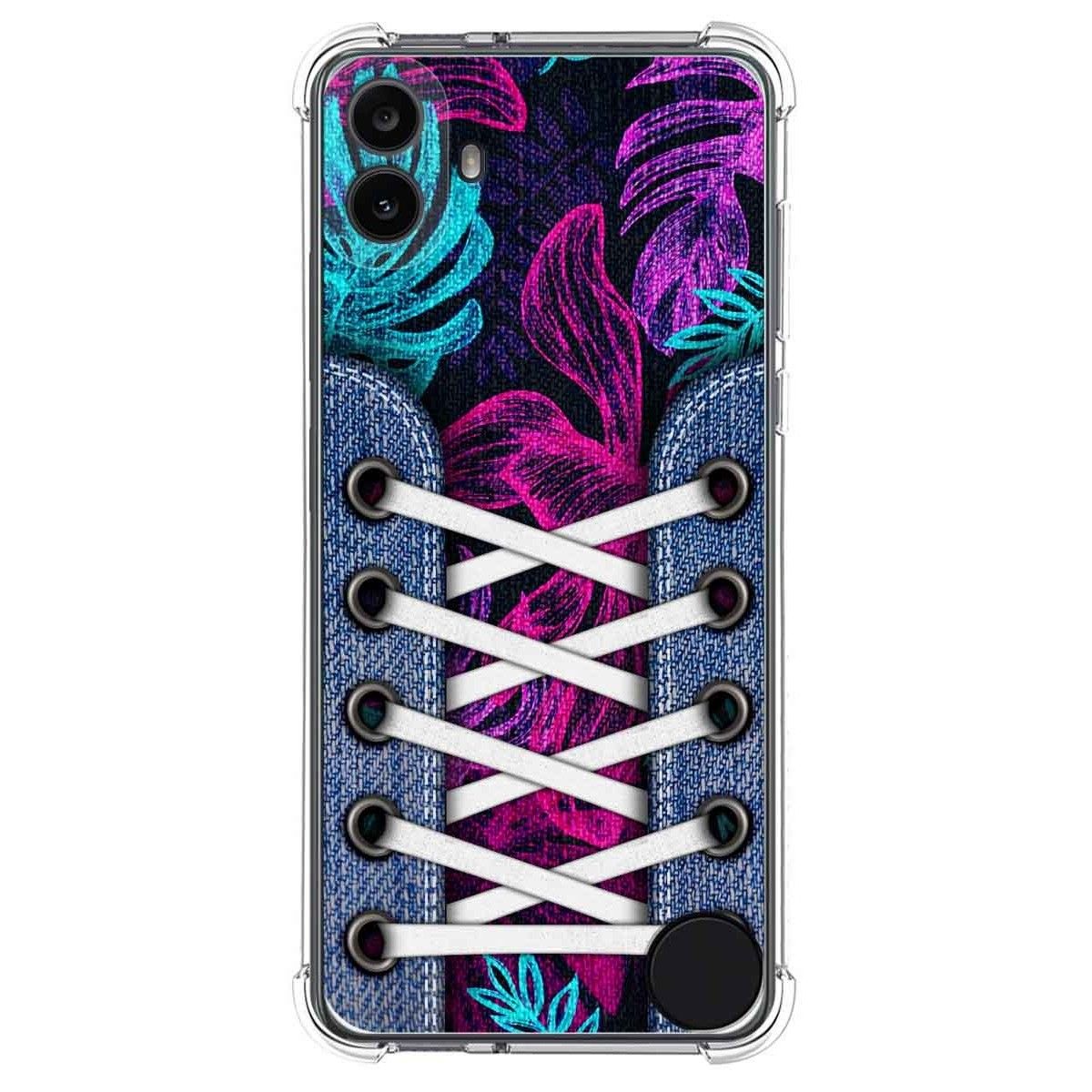 Funda Silicona Antigolpes para Nothing CMF Phone 1 diseño Zapatillas 07 Dibujos