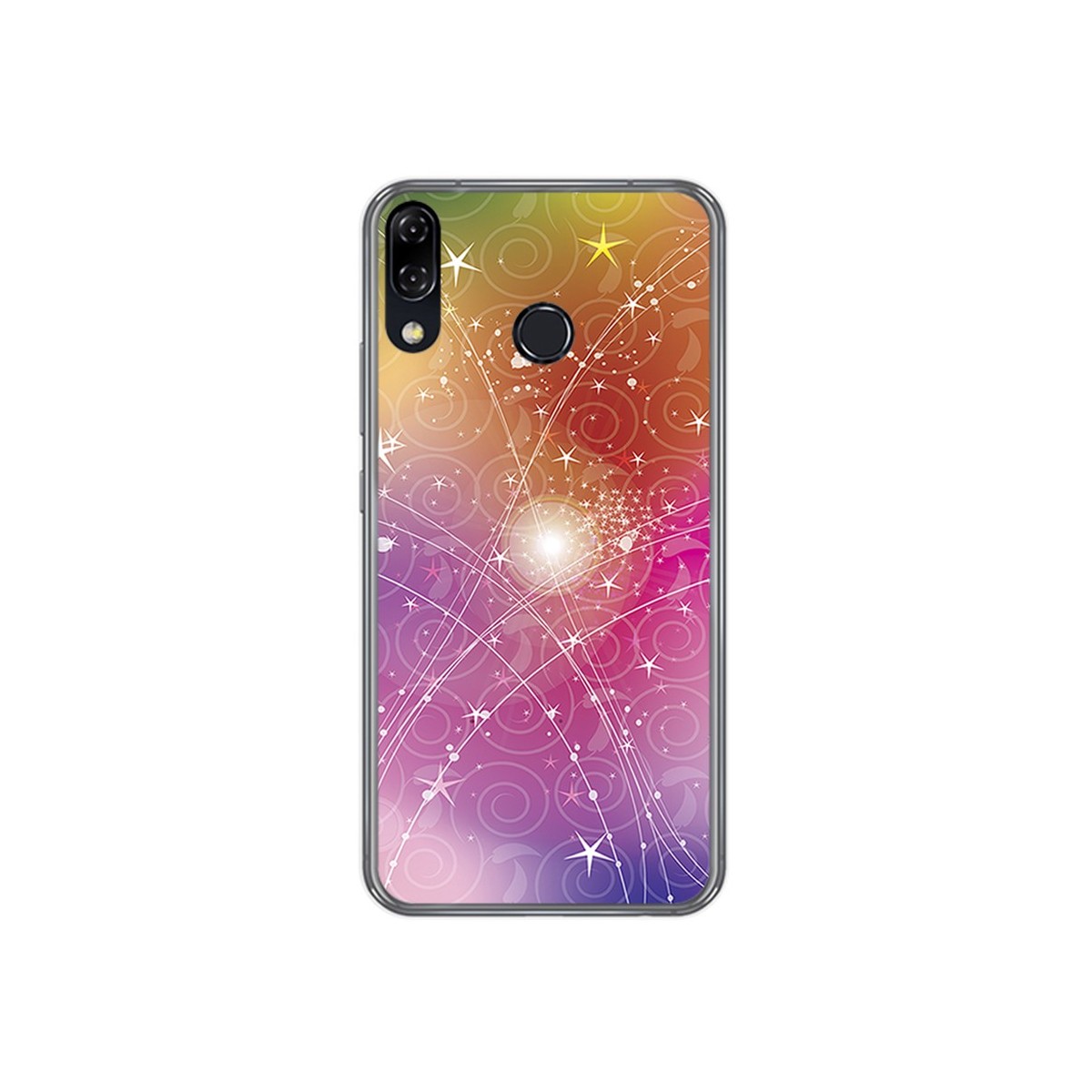 Funda Gel Tpu para Asus Zenfone 5 Ze620Kl Diseño Abstracto Dibujos