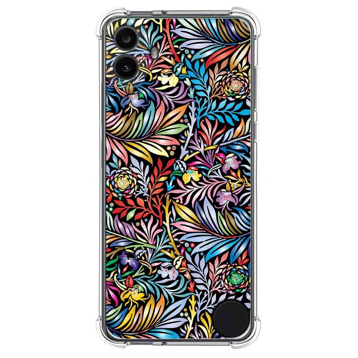 Funda Silicona Antigolpes para Nothing CMF Phone 1 diseño Flores 04 Dibujos