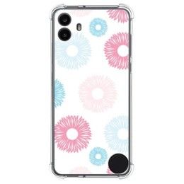 Funda Silicona Antigolpes para Nothing CMF Phone 1 diseño Flores 06 Dibujos