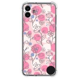 Funda Silicona Antigolpes para Nothing CMF Phone 1 diseño Flores 07 Dibujos