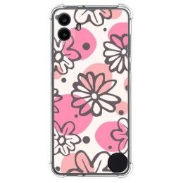 Funda Silicona Antigolpes para Nothing CMF Phone 1 diseño Flores 09 Dibujos