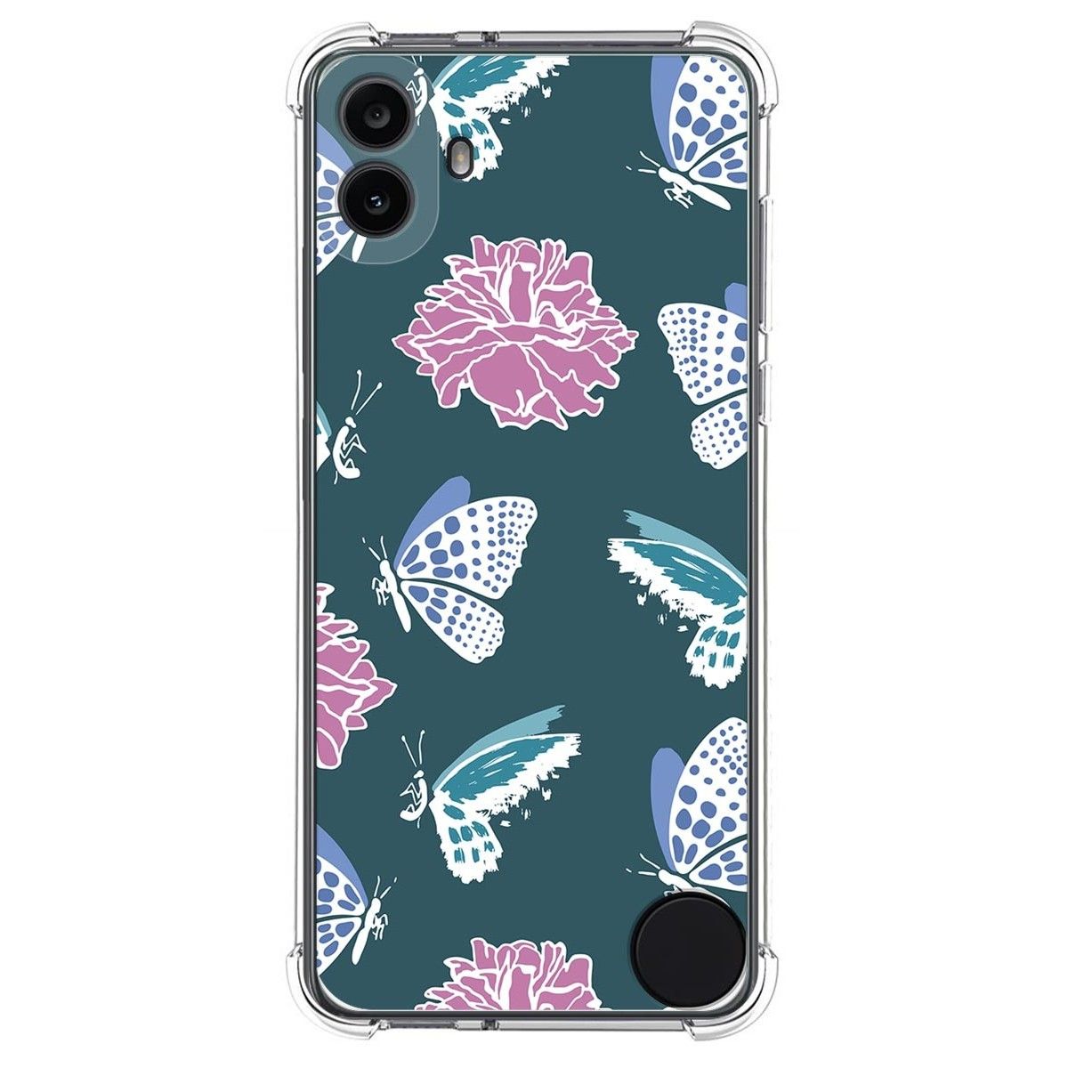 Funda Silicona Antigolpes para Nothing CMF Phone 1 diseño Flores 10 Dibujos