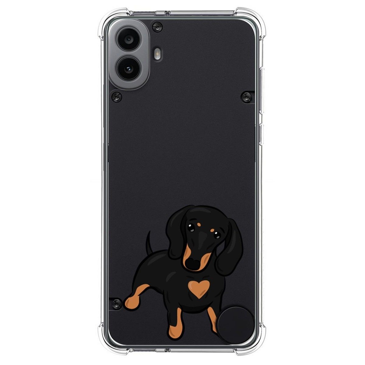 Funda Silicona Antigolpes para Nothing CMF Phone 1 diseño Perros 04 Dibujos