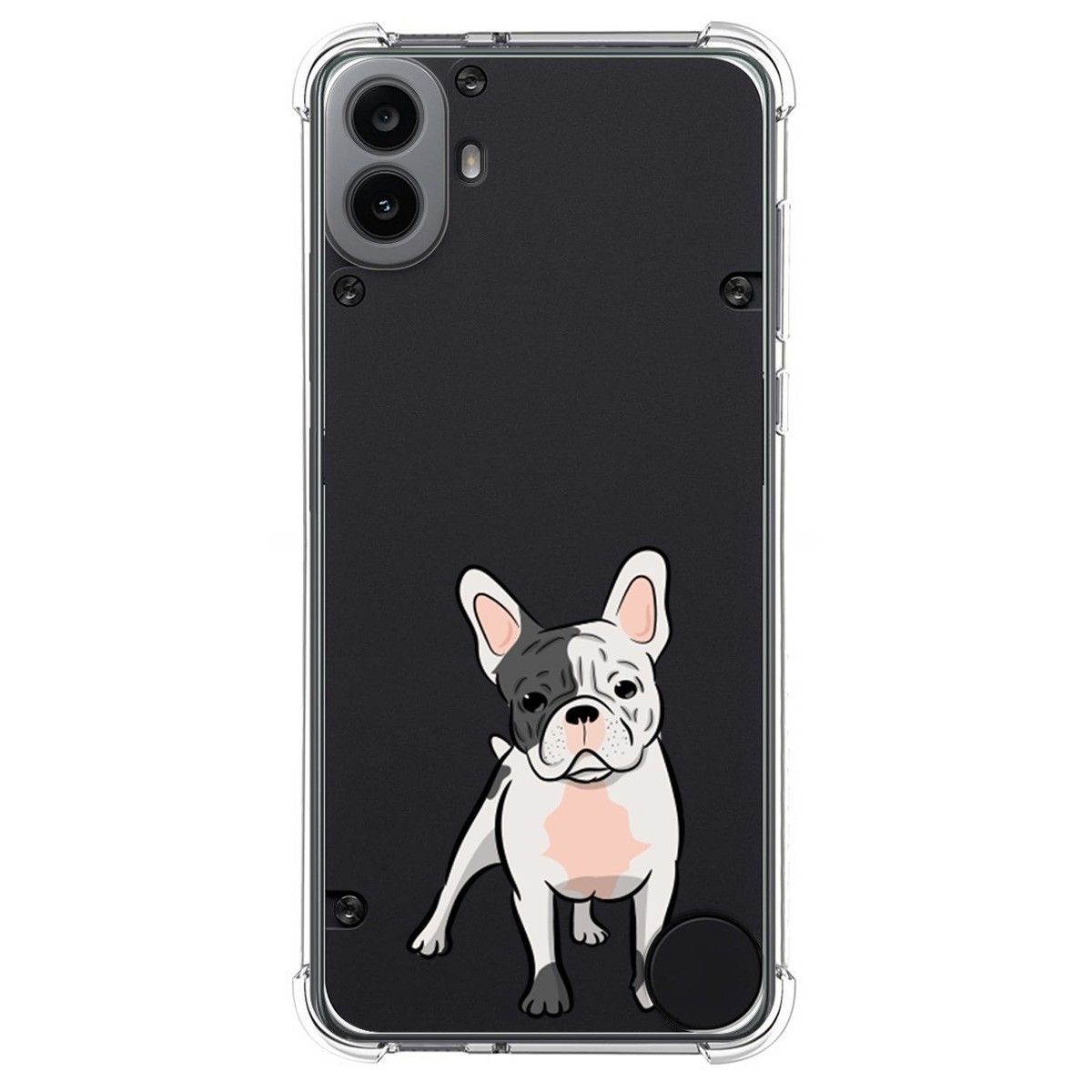 Funda Silicona Antigolpes para Nothing CMF Phone 1 diseño Perros 06 Dibujos
