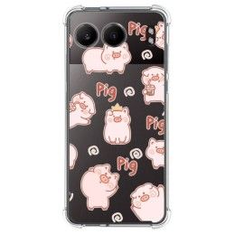Funda Silicona Antigolpes para Oneplus Nord 4 5G diseño Cerdos Dibujos