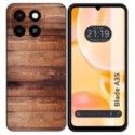 Funda Silicona para Zte Blade A35 / A55 diseño Madera 02 Dibujos