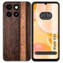 Funda Silicona para Zte Blade A35 / A55 diseño Madera 05 Dibujos