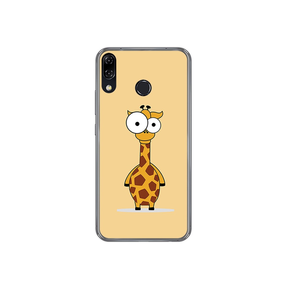 Funda Gel Tpu para Asus Zenfone 5 Ze620Kl Diseño Jirafa Dibujos