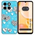 Funda Silicona para Zte Blade A35 / A55 diseño Mariposas Dibujos