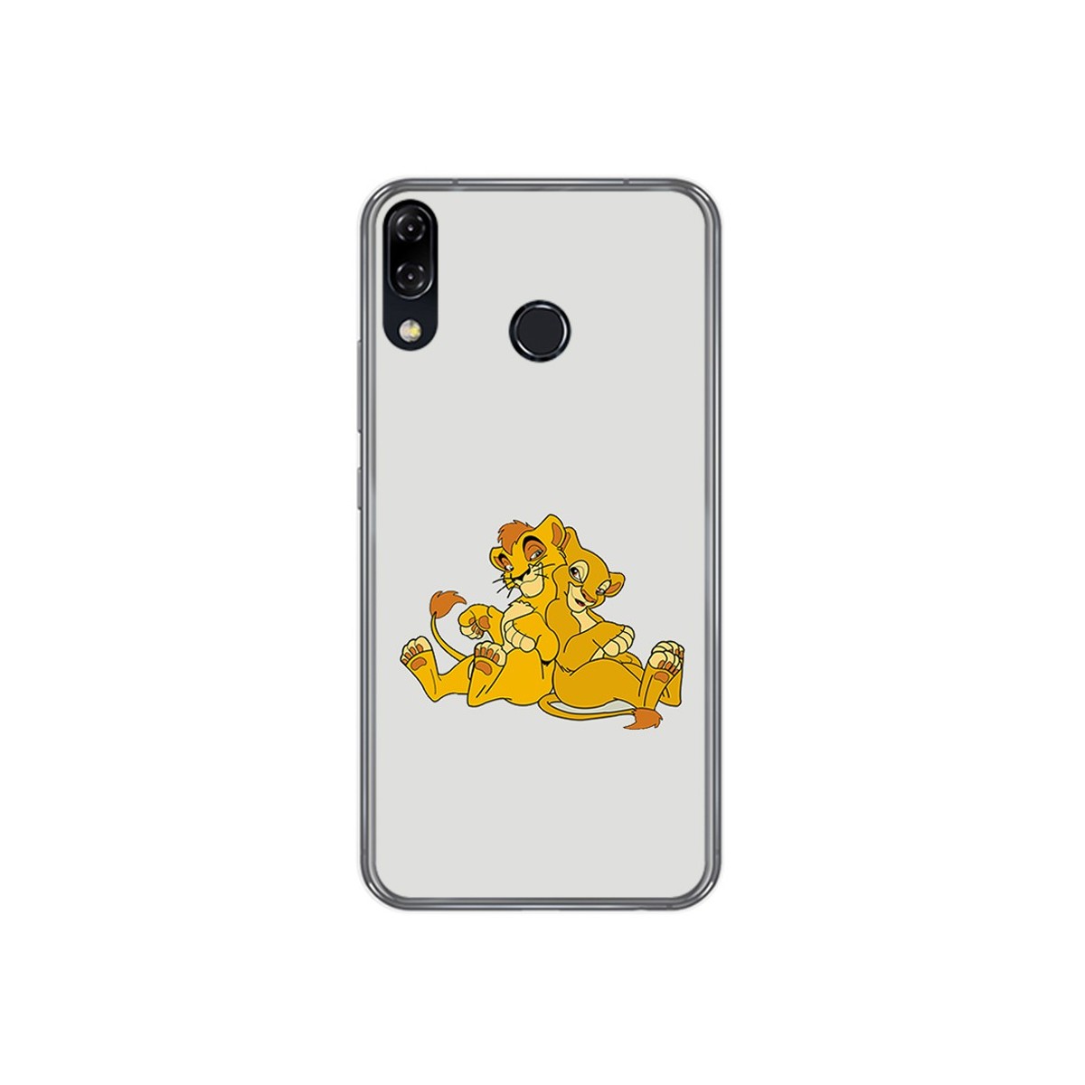 Funda Gel Tpu para Asus Zenfone 5 Ze620Kl Diseño Leones Dibujos