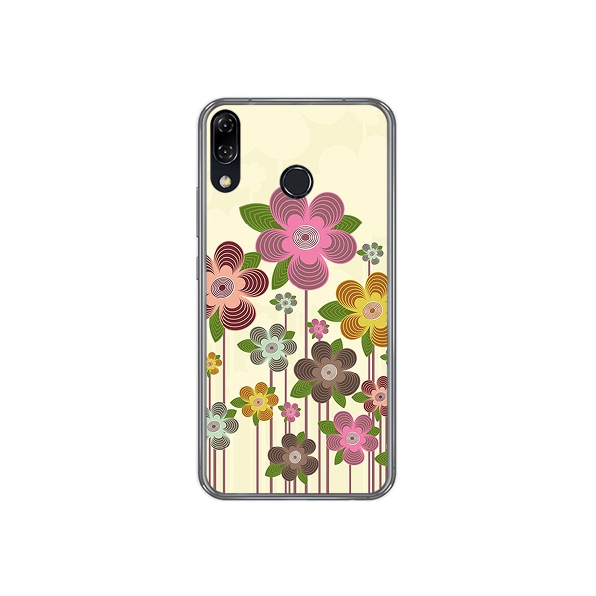 Funda Gel Tpu para Asus Zenfone 5 Ze620Kl Diseño Primavera En Flor Dibujos