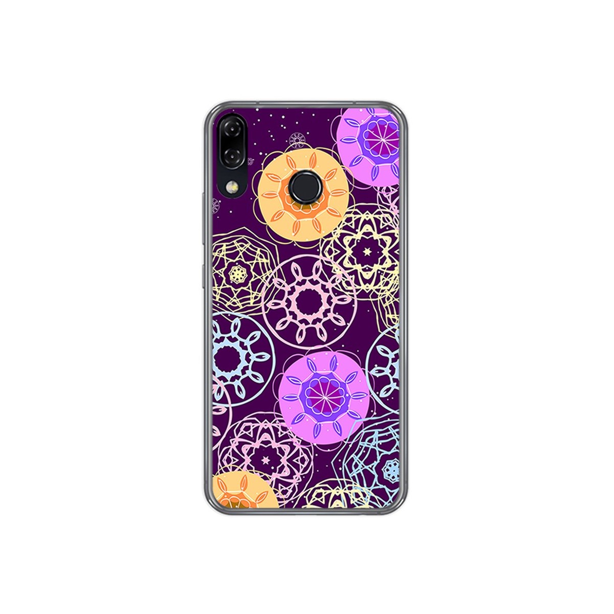 Funda Gel Tpu para Asus Zenfone 5 Ze620Kl Diseño Radial Dibujos