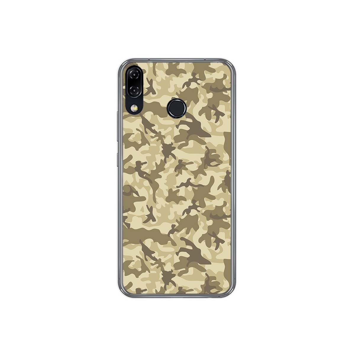 Funda Gel Tpu para Asus Zenfone 5 Ze620Kl Diseño Sand Camuflaje Dibujos