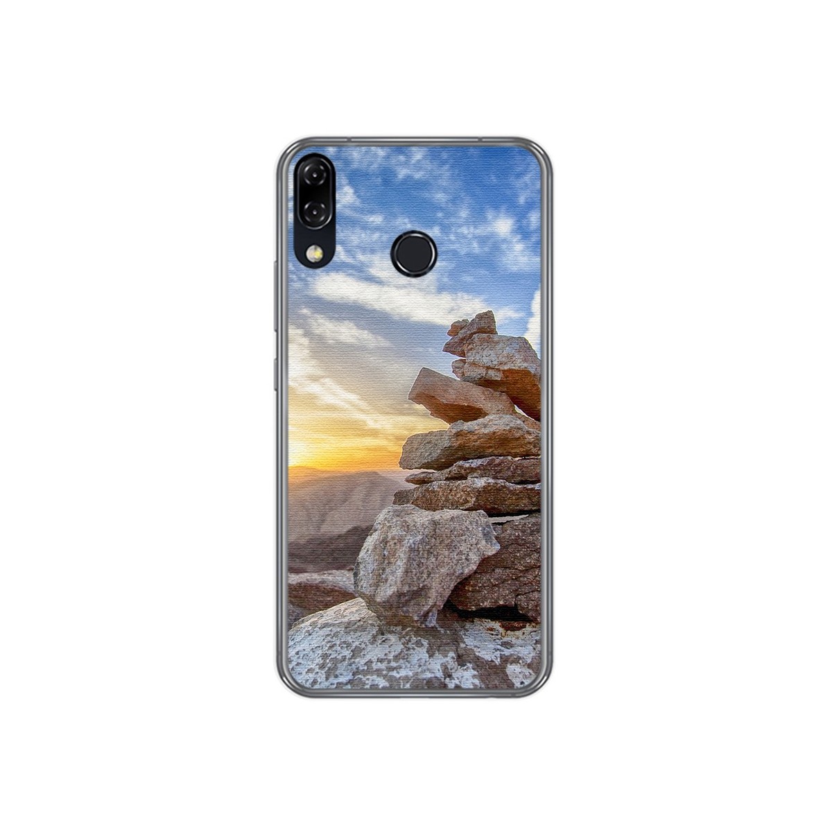 Funda Gel Tpu para Asus Zenfone 5 Ze620Kl Diseño Sunset Dibujos