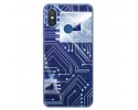 Funda Gel Tpu para Xiaomi Mi 8 Diseño Circuito Dibujos