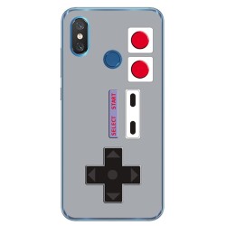 Funda Gel Tpu para Xiaomi Mi 8 Diseño Consola Dibujos