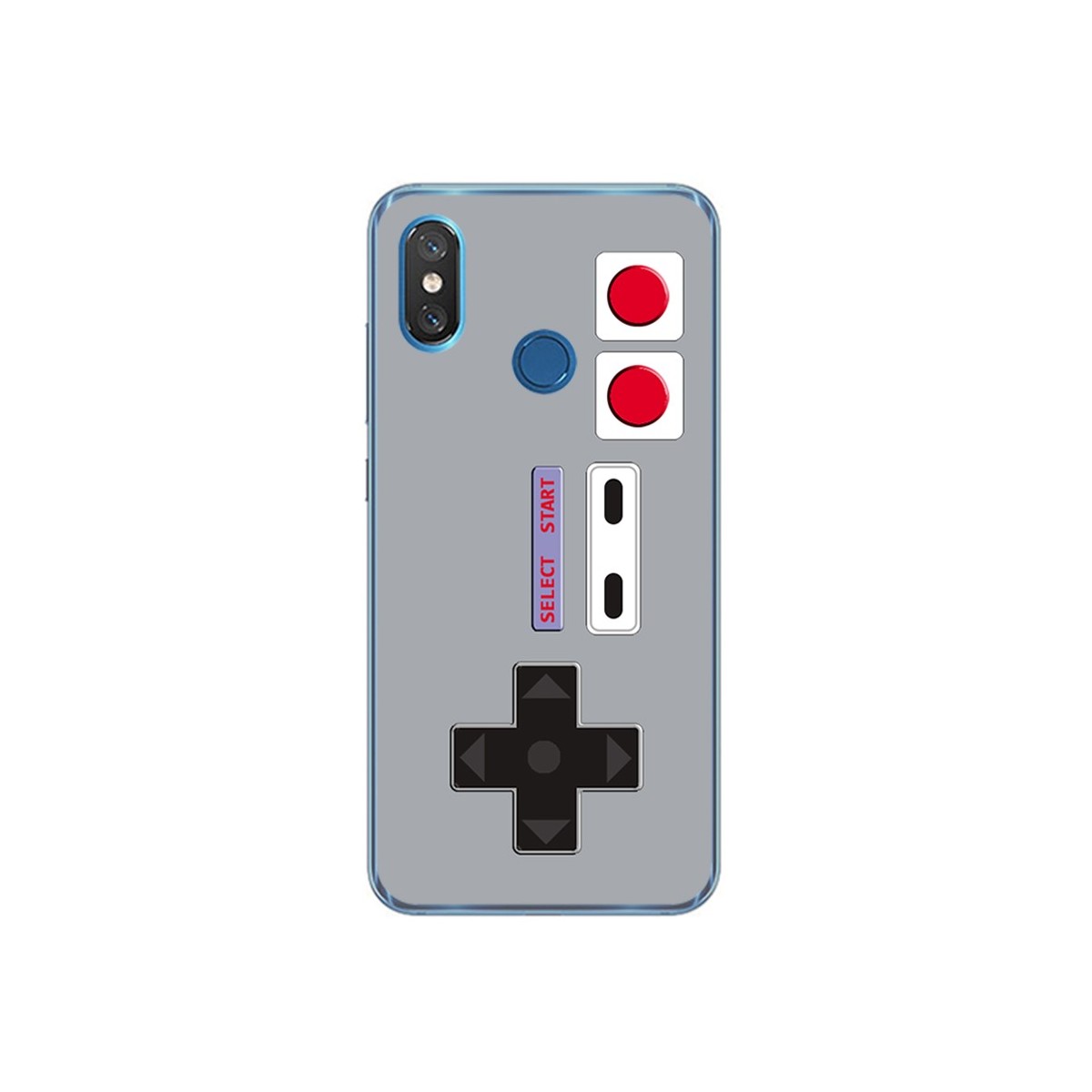 Funda Gel Tpu para Xiaomi Mi 8 Diseño Consola Dibujos