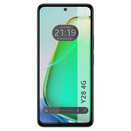 Protector Cristal Templado Completo 5D Full Glue Negro para Vivo Y28 4G Vidrio