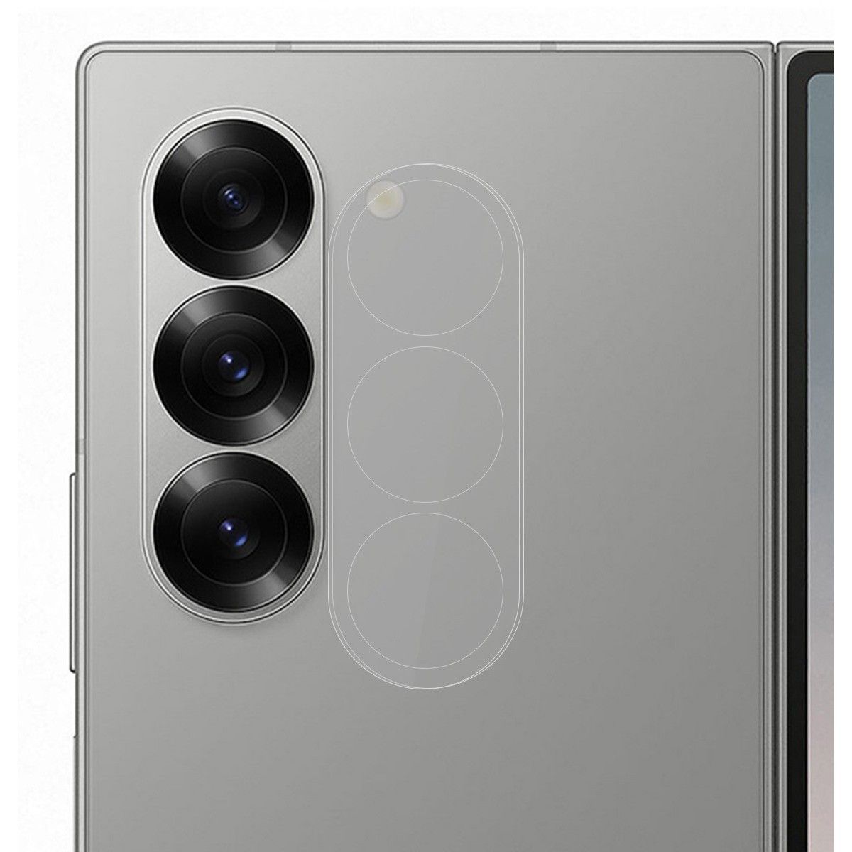 Protector Cristal Templado Cámara Trasera para Samsung Galaxy Z Fold 6 5G Vidrio