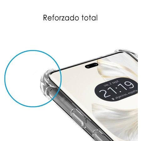 Funda Silicona Antigolpes Transparente para Huawei Honor 200 Pro 5G