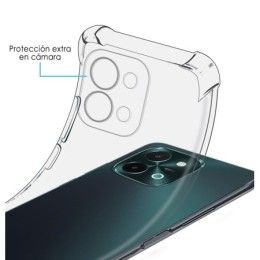 Funda Silicona Antigolpes Transparente para Vivo Y28 4G 2