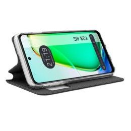 Funda Libro Soporte con Ventana para Vivo Y28 4G color Negra 2