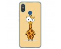 Funda Gel Tpu para Xiaomi Mi 8 Diseño Jirafa Dibujos
