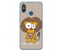 Funda Gel Tpu para Xiaomi Mi 8 Diseño Leon Dibujos