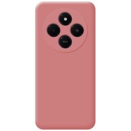 Funda Silicona Líquida Ultra Suave para Xiaomi Redmi 14C color Rosa 2