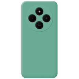 Funda Silicona Líquida Ultra Suave para Xiaomi Redmi 14C color Verde 2