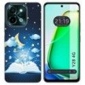 Funda Silicona para Vivo Y28 4G diseño Libro Cuentos Dibujos