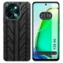 Funda Silicona para Vivo Y28 4G diseño Neumatico Dibujos