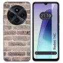 Funda Silicona para Xiaomi Redmi 14C diseño Ladrillo 01 Dibujos