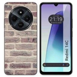 Funda Silicona para Xiaomi Redmi 14C diseño Ladrillo 01 Dibujos
