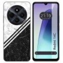 Funda Silicona para Xiaomi Redmi 14C diseño Mármol 01 Dibujos