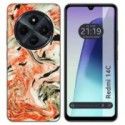 Funda Silicona para Xiaomi Redmi 14C diseño Mármol 12 Dibujos